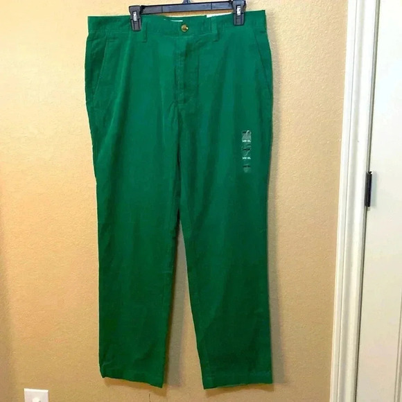 Men’s Club Room Classic Fit Green corduroy Pants Size 34W X 30L - Picture 2 of 9